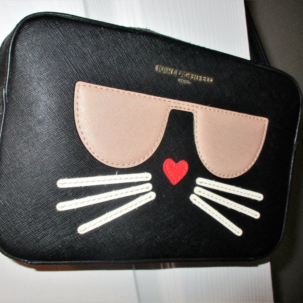 KARL LAGERFELD MAYBELLE CHOUPETTE CROSSBODY BAG
